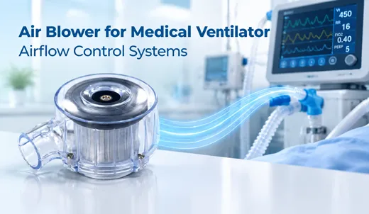 Air Blower for Medical Ventilator Airflow Control Systems